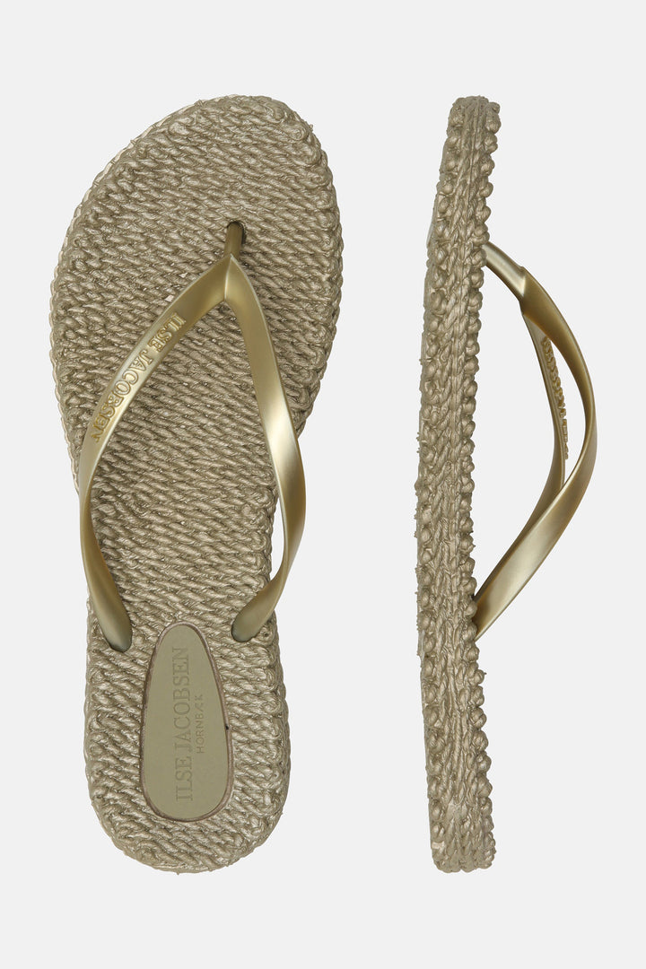 Ilse Jacobsen Cheerful 02 Flip Flop Sandal Platin 780 - Shirley Allum Boutique