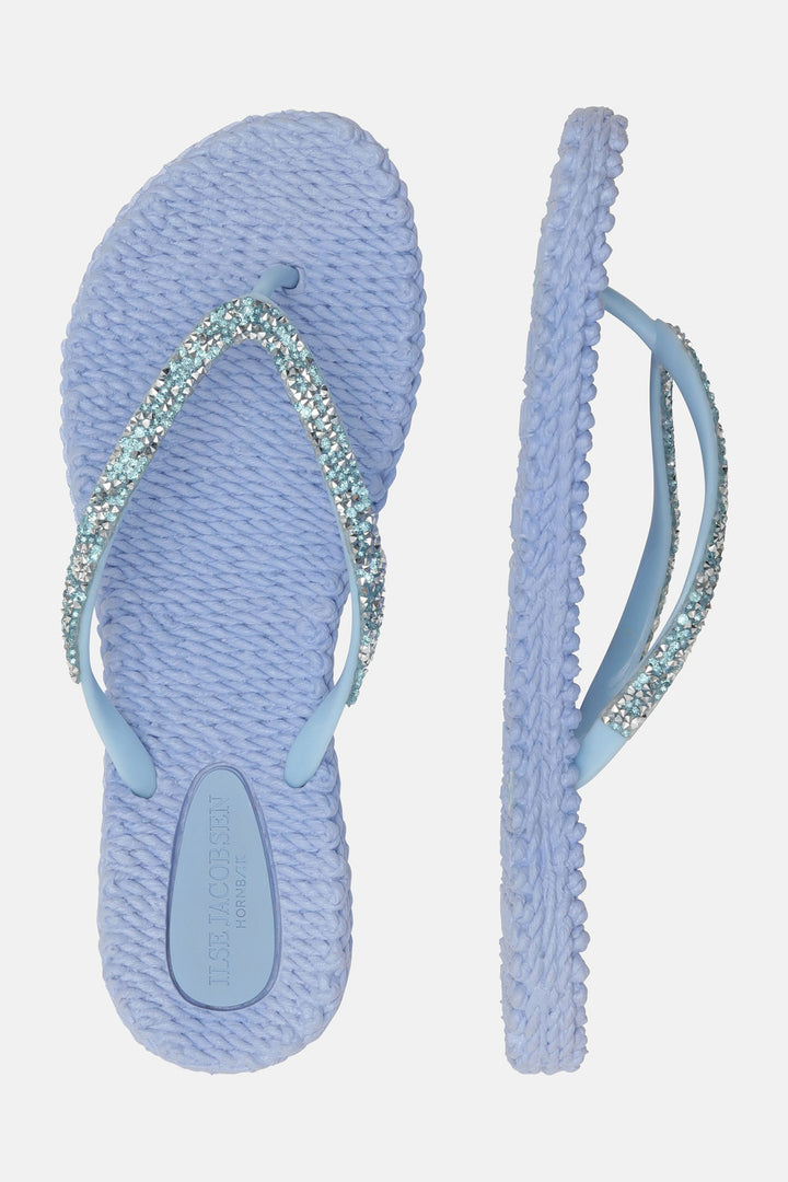 Ilse Jacobsen Cheerful 03G Bluebell Glitter Flip Flop Sandal - Shirley Allum Boutique