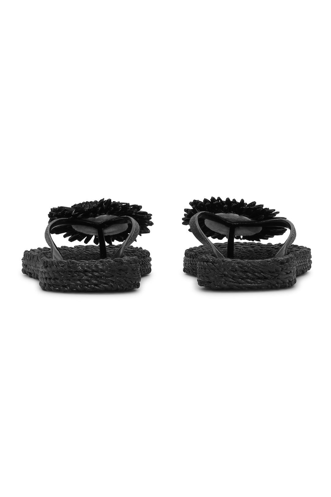 Ilse Jacobsen Cheerful16F Black Flower Sandal CHEERFUL16F.001