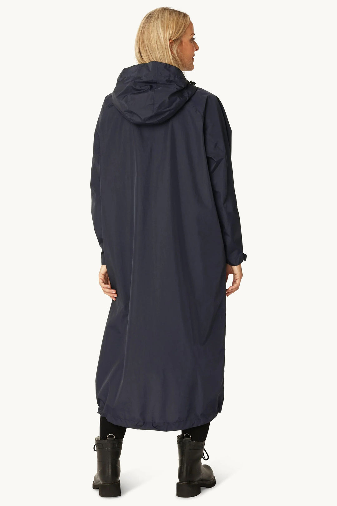 Ilse Jacobsen CITYRAIN01 Dark Indigo Blue Lightweight Rain Jacket