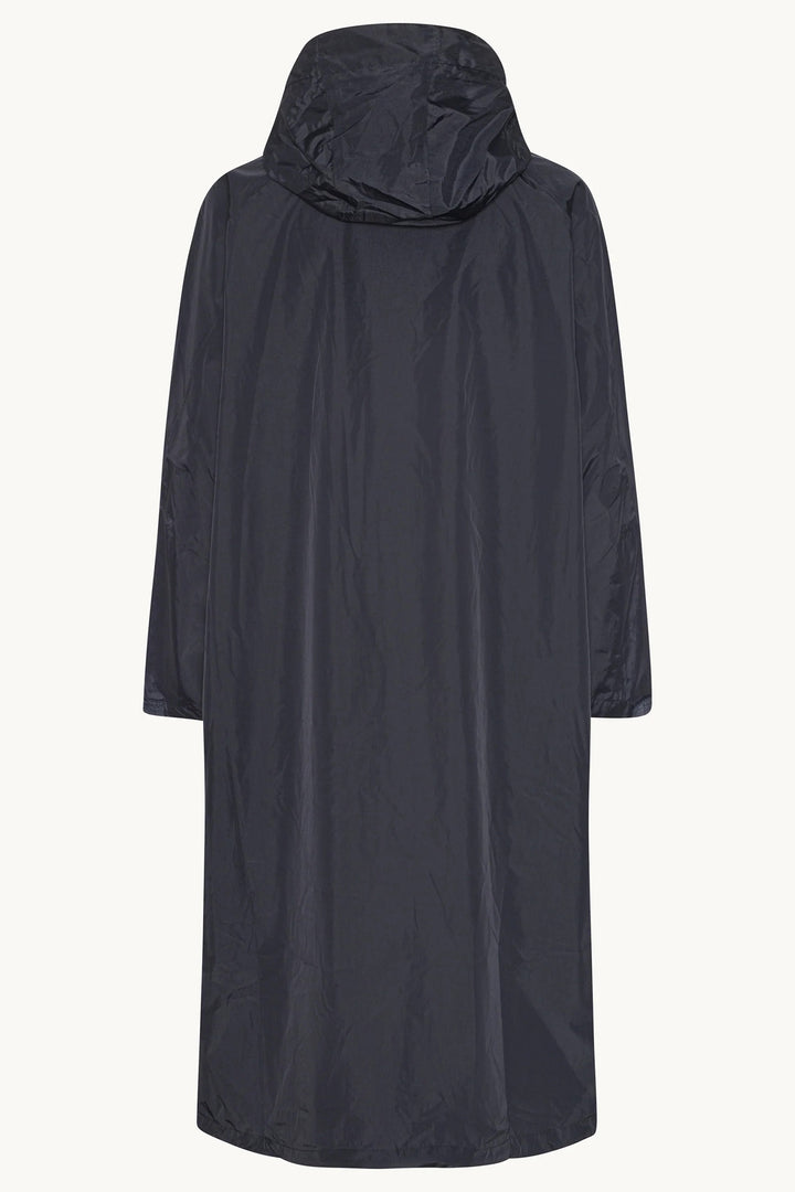 Ilse Jacobsen CITYRAIN01 Dark Indigo Blue Lightweight Rain Jacket