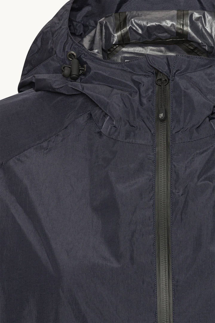Ilse Jacobsen CITYRAIN01 Dark Indigo Blue Lightweight Rain Jacket