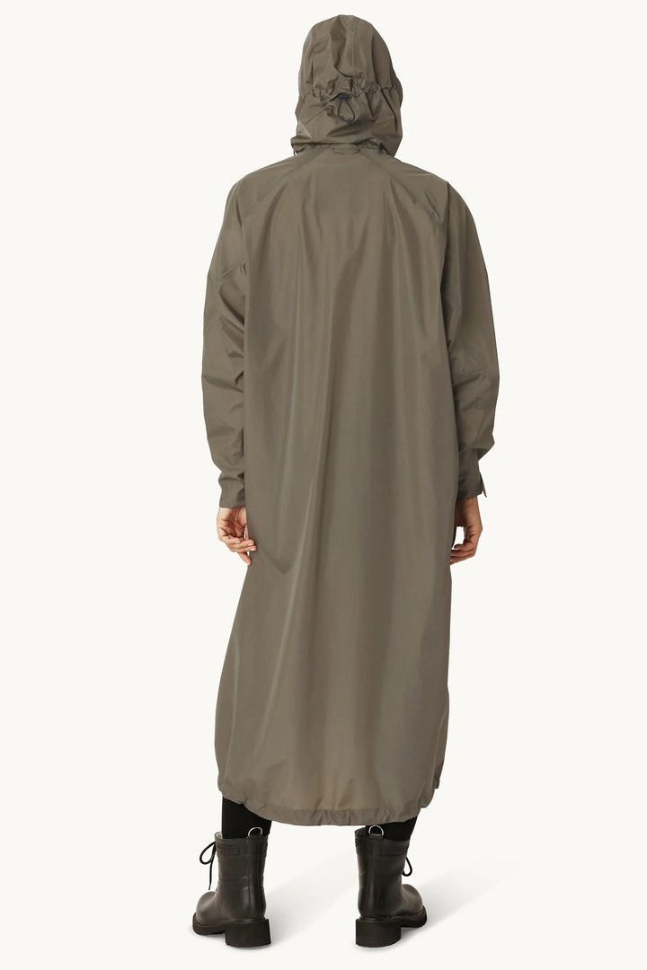 Ilse Jacobsen CITYRAIN01 Khaki Green Lightweight Rain Jacket