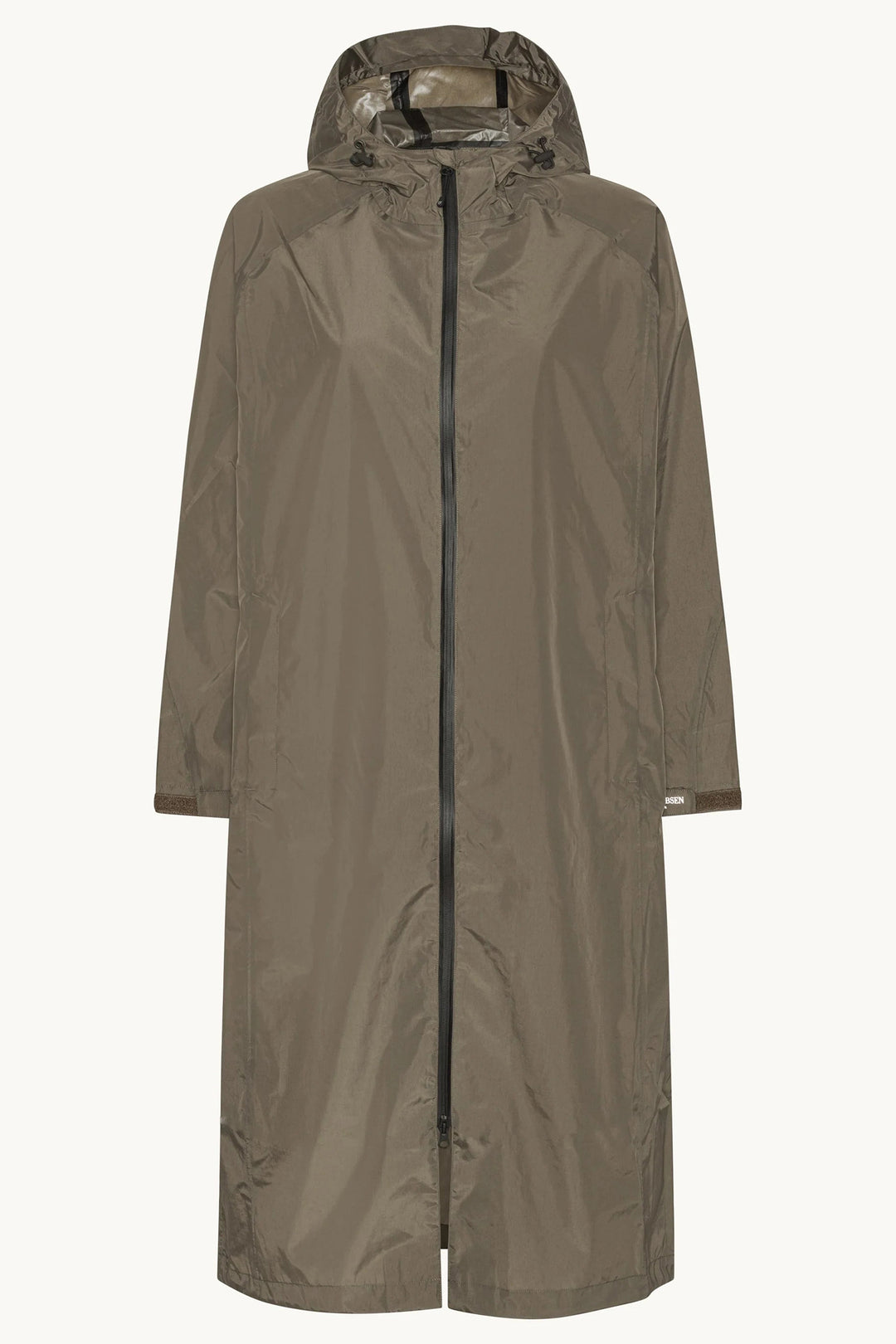 Ilse Jacobsen CITYRAIN01 Khaki Green Lightweight Rain Jacket