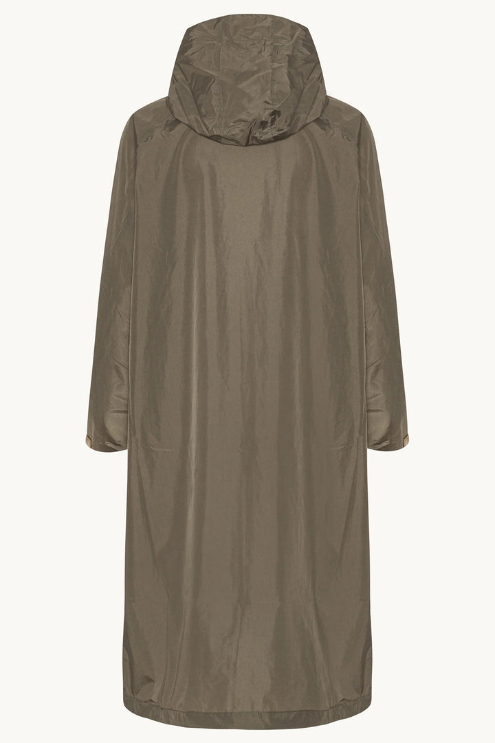 Ilse Jacobsen CITYRAIN01 Khaki Green Lightweight Rain Jacket