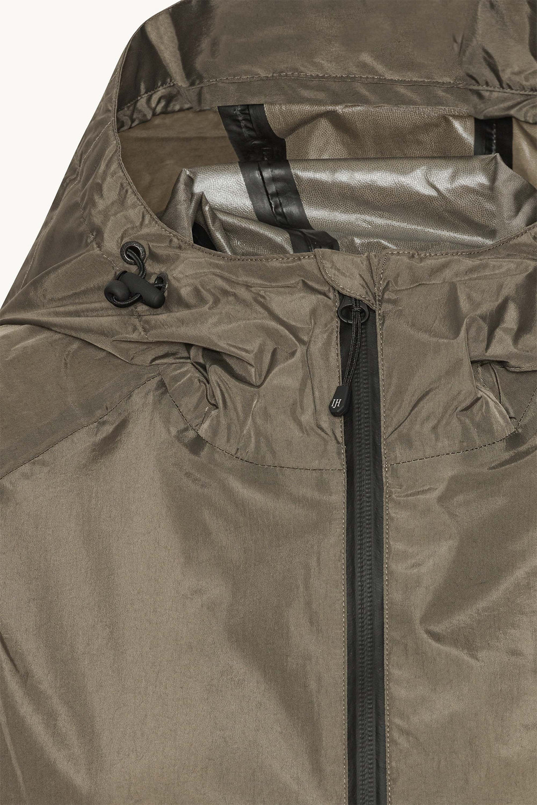 Ilse Jacobsen CITYRAIN01 Khaki Green Lightweight Rain Jacket