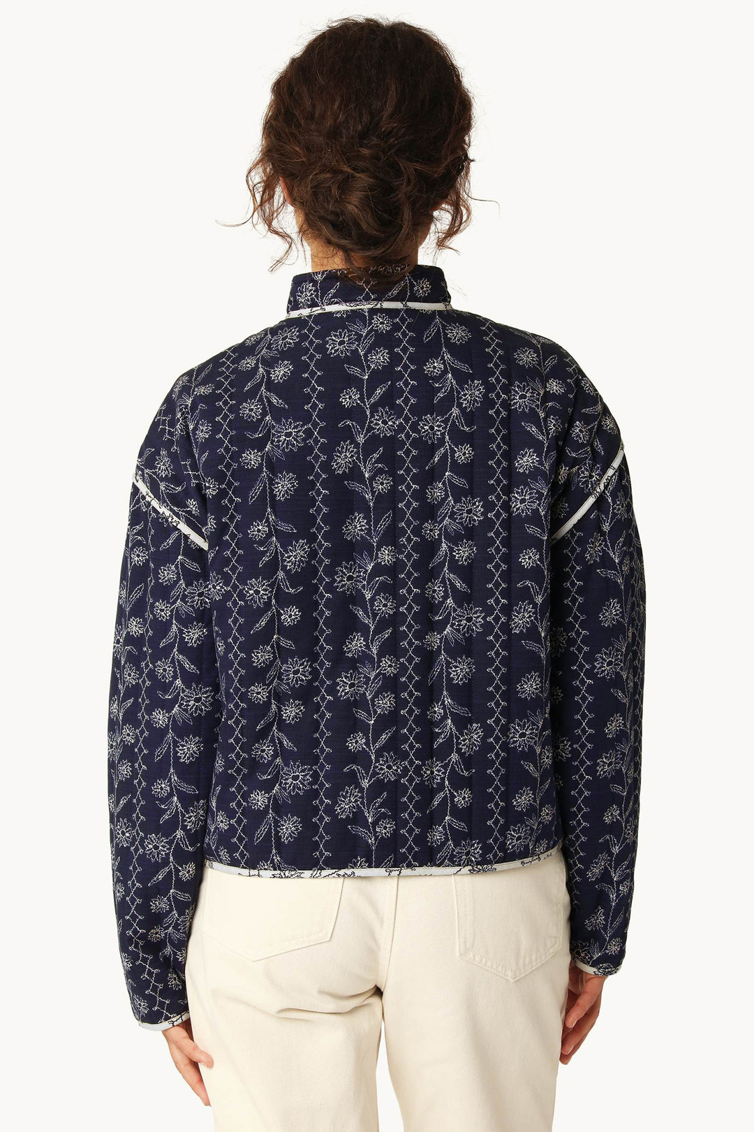 Ilse Jacobsen OTTOMA Dark Wildflower Short Padded Jacket