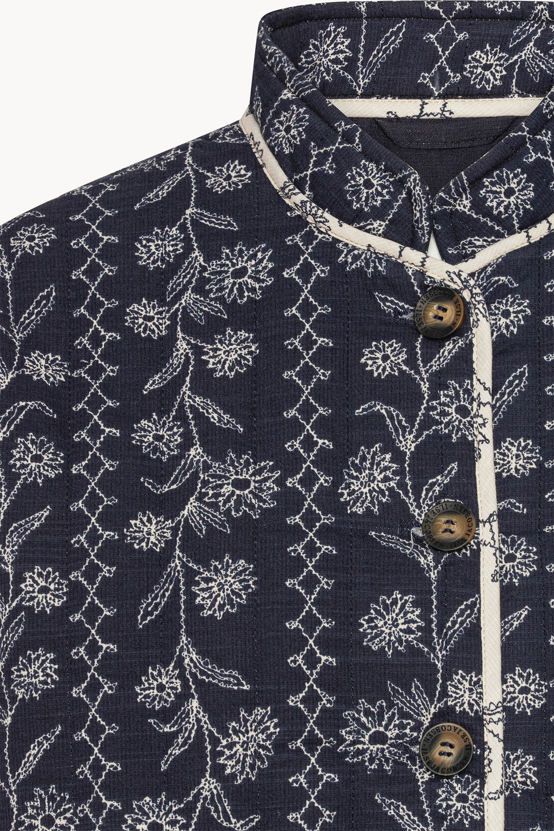 Ilse Jacobsen OTTOMA Dark Wildflower Short Padded Jacket