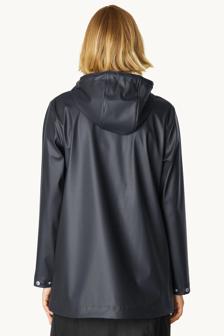 Ilse Jacobsen RAIN228FR Dark Indigo Blue Light Showerproof Jacket
