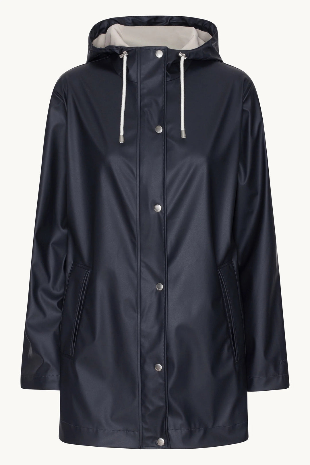 Ilse Jacobsen RAIN228FR Dark Indigo Blue Light Showerproof Jacket