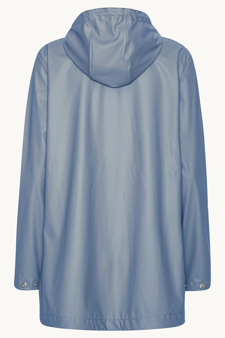 Ilse Jacobsen RAIN228FR Grey Blue Light Showerproof Jacket