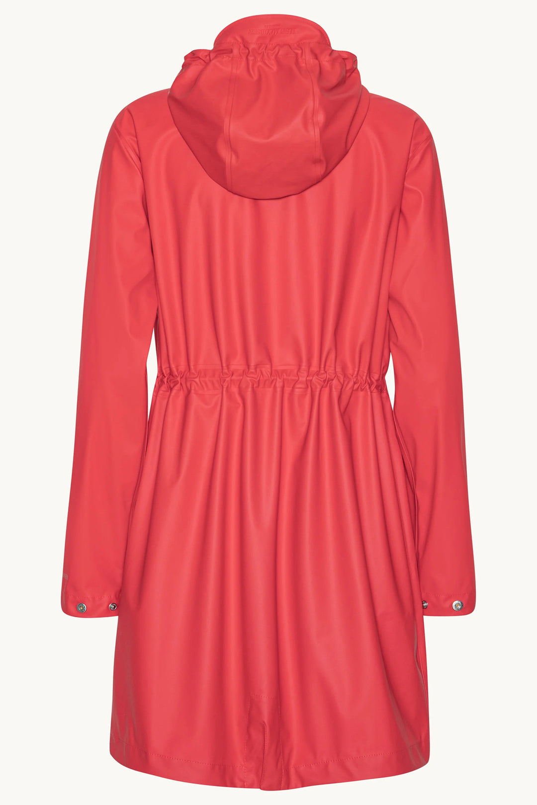 Ilse Jacobsen RAIN230FR Red Baked Apple Long Parka Rain Jacket