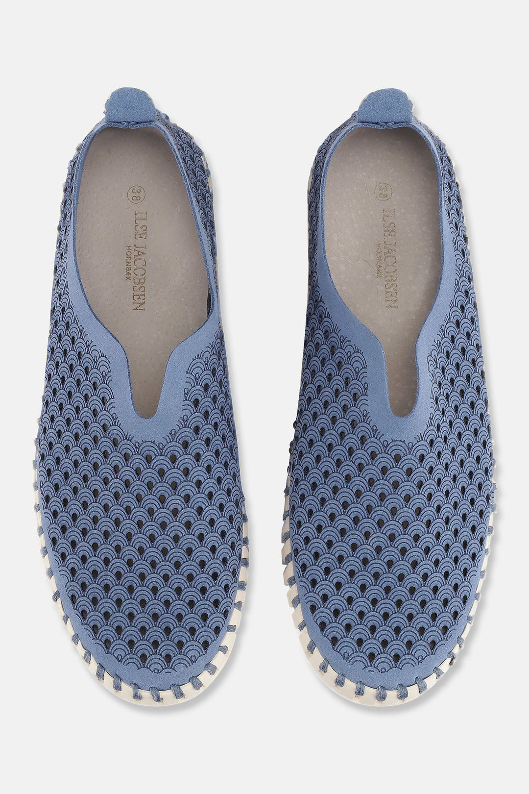 Ilse Jacobsen Tulip 3275 Light Regatta Blue Slip-On Shoe - Shirley Allum Boutique