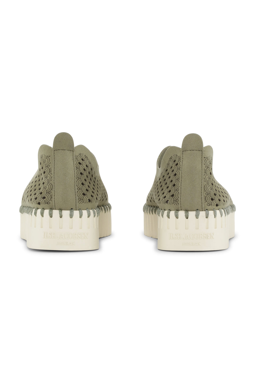Ilse Jacobsen Tulip 3373 Army Green Platform Shoe TULIP3373.410