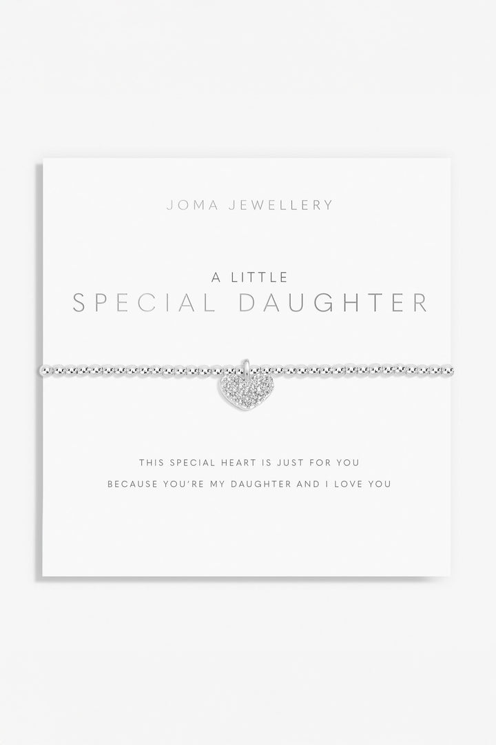 Joma Jewellery 1663C Silver Plated A Little 'Special Daughter' Bracelet