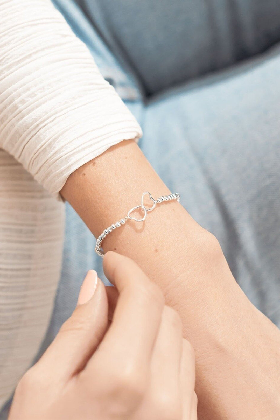 Joma Jewellery 1926C Silver Plated A Little 'Friendship' Bracelet