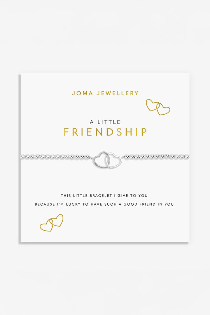 Joma Jewellery 1926C Silver Plated A Little 'Friendship' Bracelet