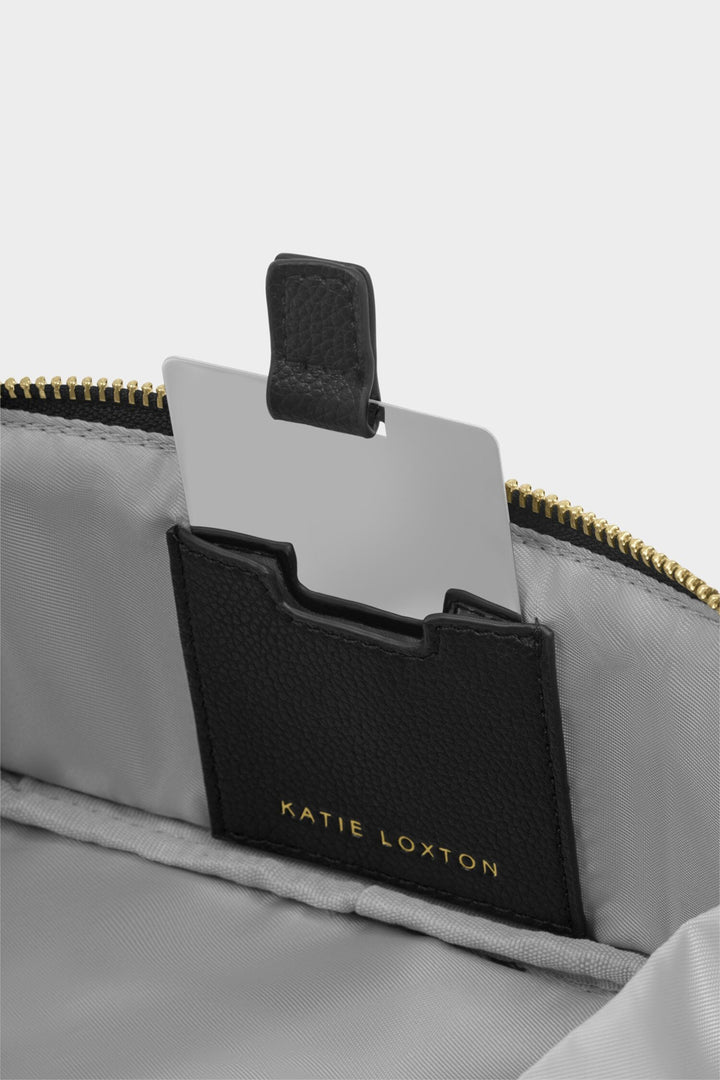 Katie Loxton KLB4299 Black Fold Out Mirror Make-Up Bag