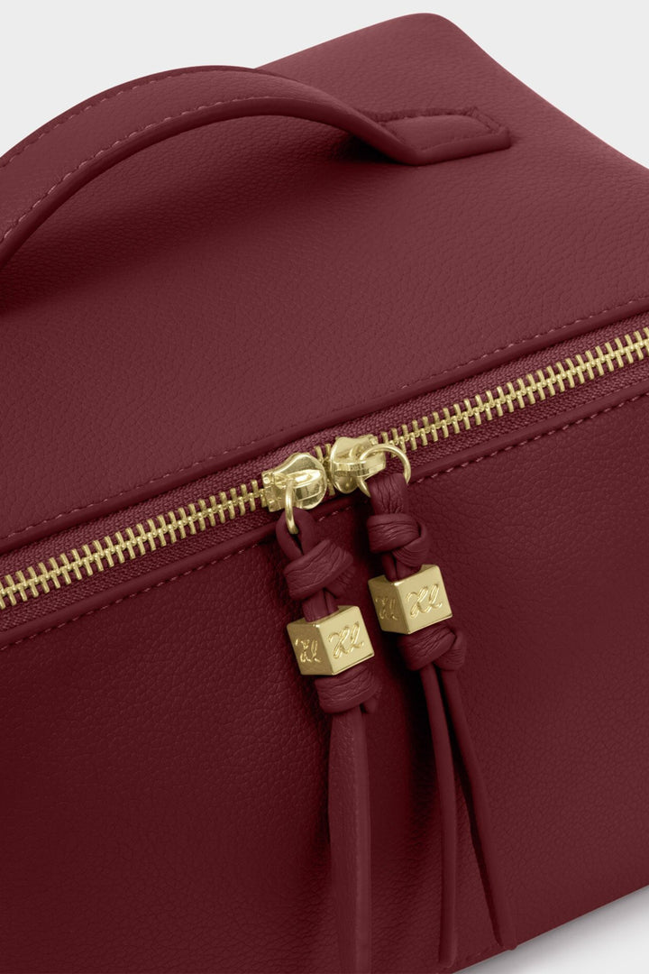 Katie Loxton KLB4304 Soho Cherry Red Large Make-Up Wash Bag