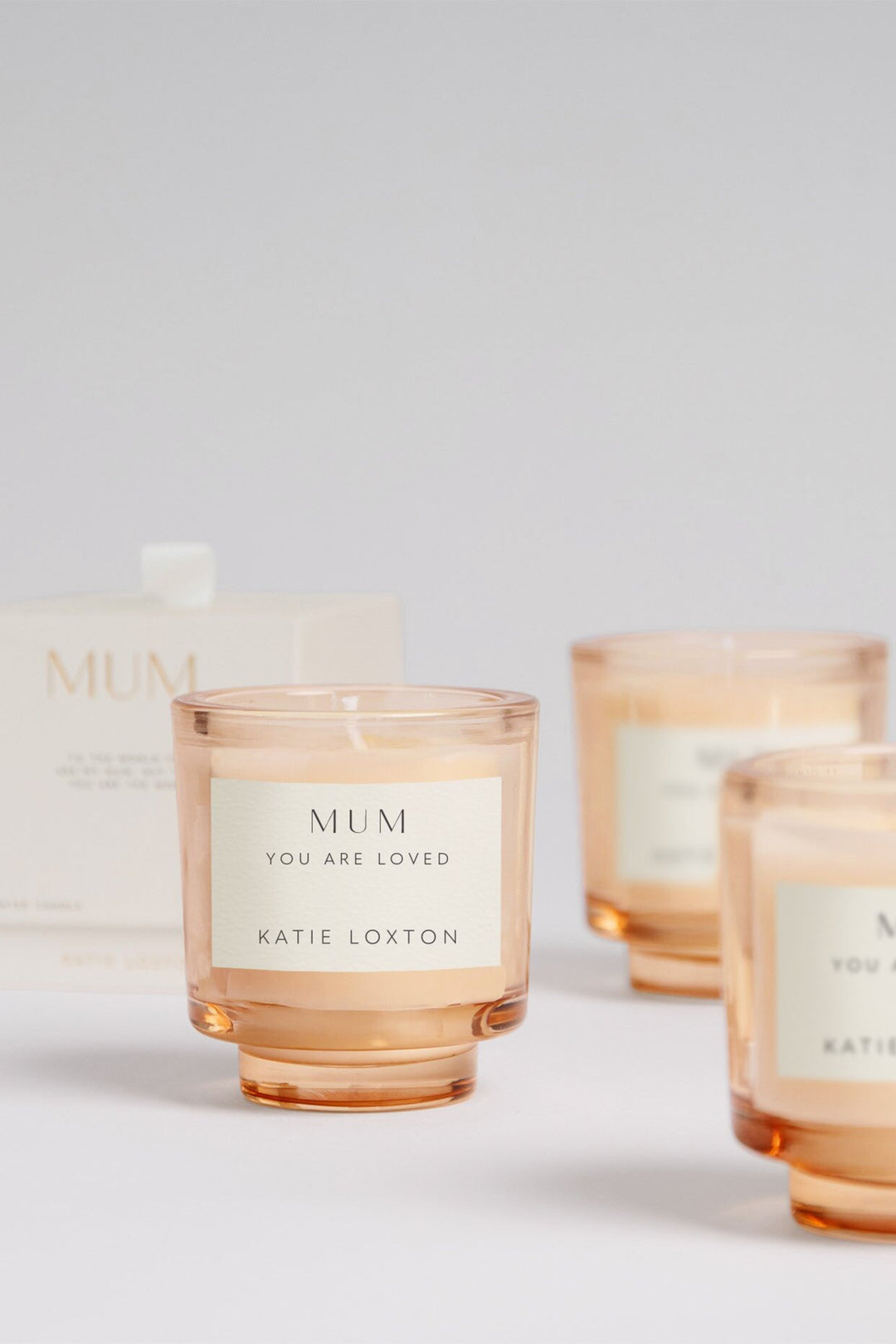 Katie Loxton KLC452 Peach Rose Sweet Madarin Mum Candle
