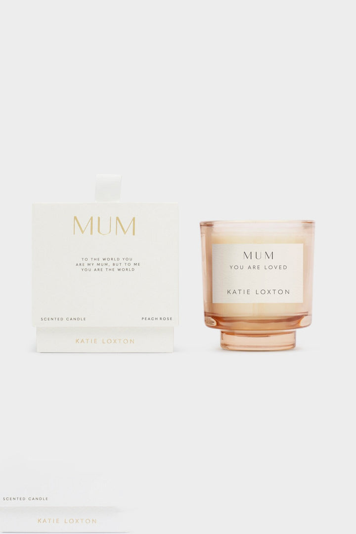 Katie Loxton KLC452 Peach Rose Sweet Madarin Mum Candle