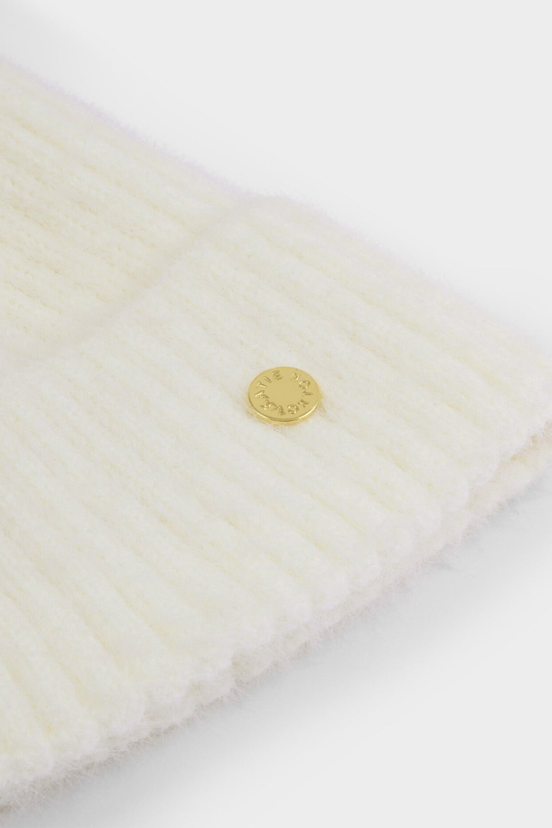 Katie Loxton KLS701 White Pom Pom Hat