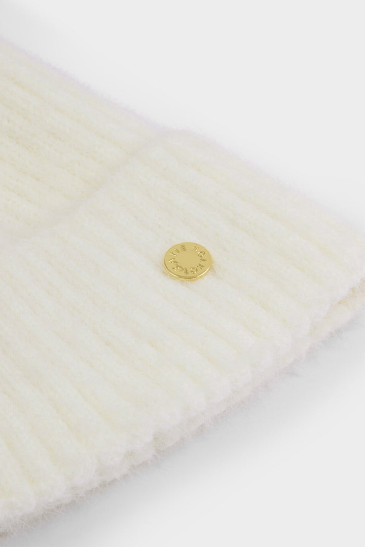 Katie Loxton KLS701 White Pom Pom Hat