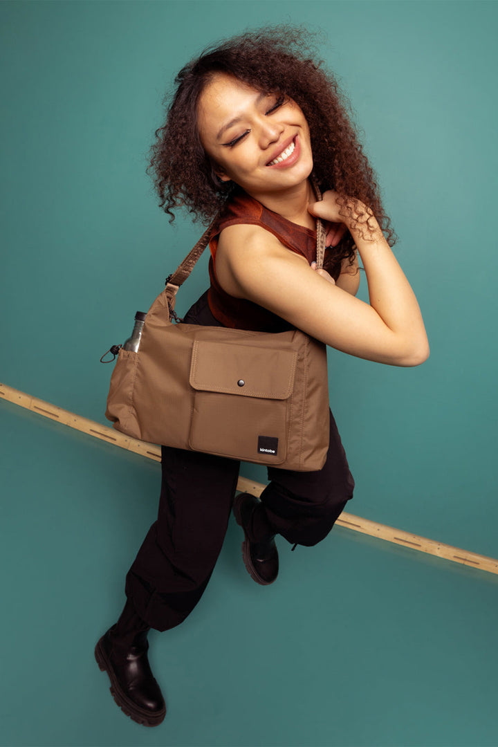 Kintobe Milo Tote Bag Earth Brown 1043 - Shirley Allum Boutique