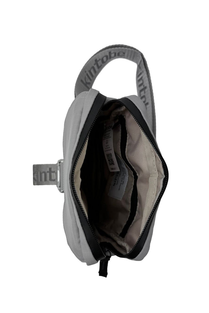 Kintobe Nico Bag Mini Messenger Chrome Grey 1021 - Shirley Allum Boutique