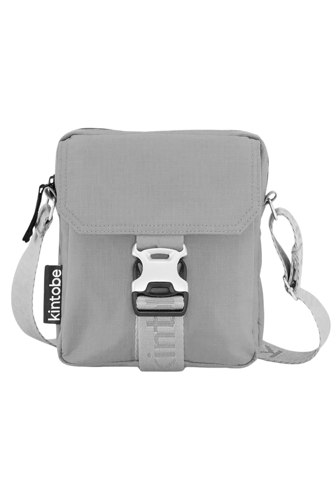 Kintobe Nico Bag Mini Messenger Chrome Grey 1021 - Shirley Allum Boutique