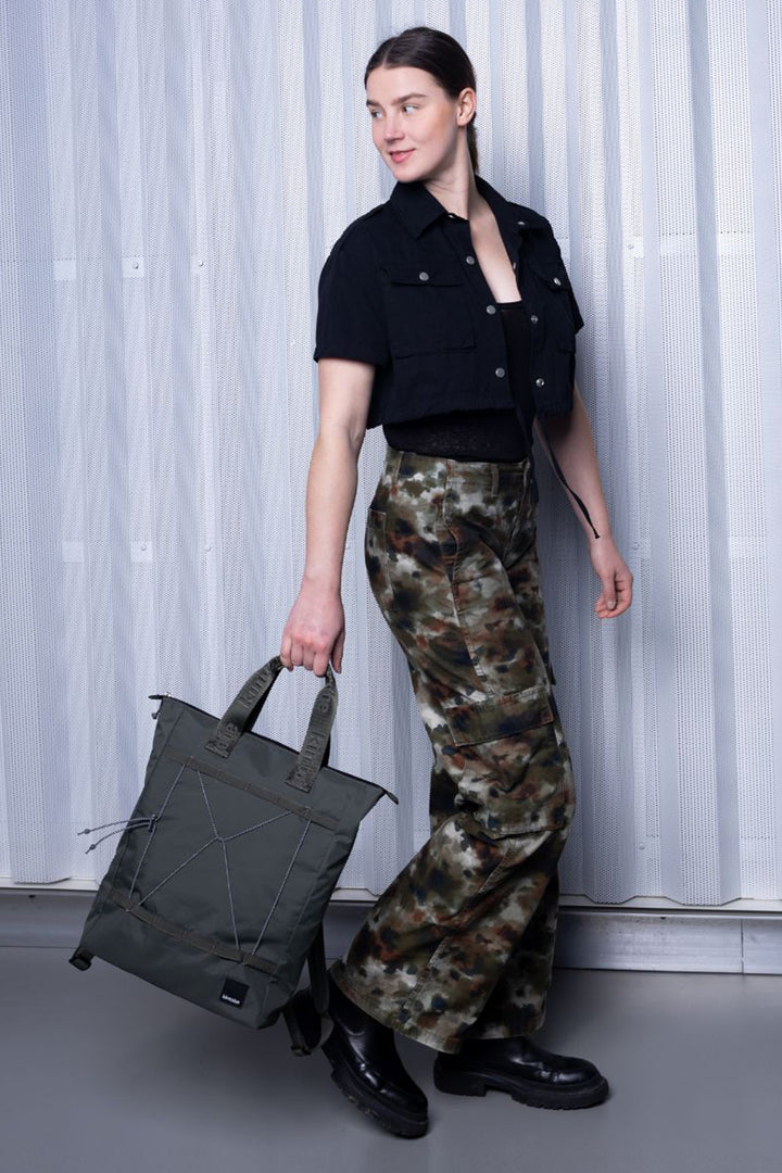 Kintobe Tate Bag Covertable ToteBackpack Zen Green 1056 - Shirley Allum Boutique