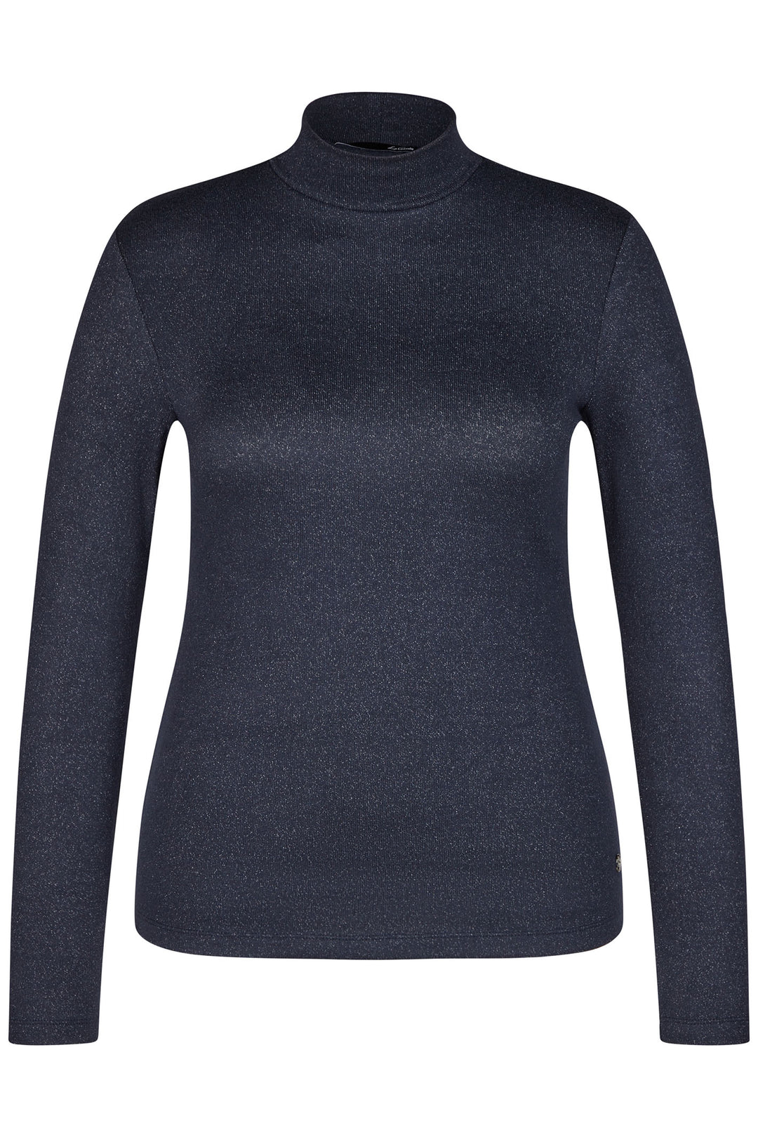 Le Comte Jumper Navy Turtle Neck 53-620306 3394 - Shirley Allum Boutique