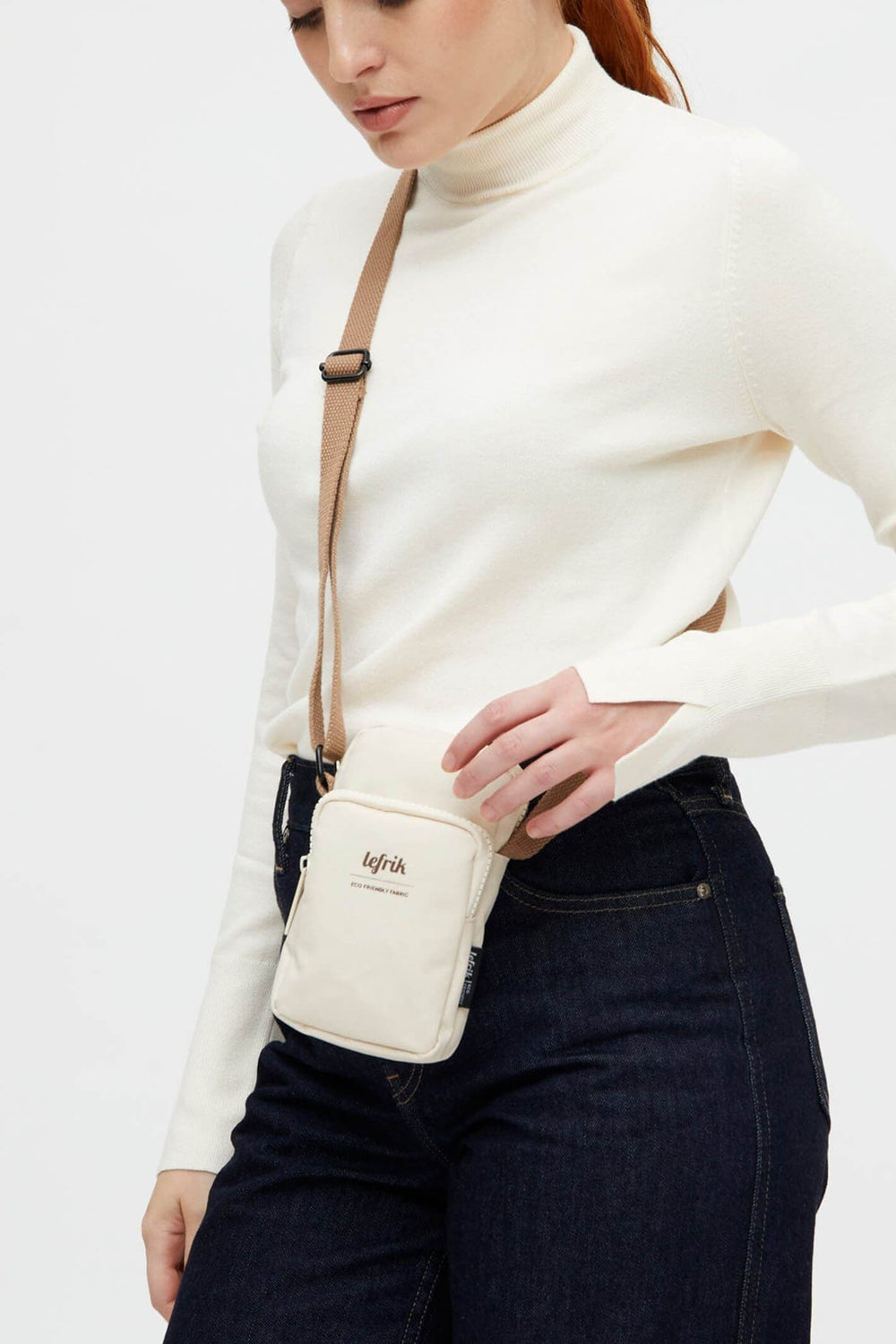 Lefrik Amsterdam Ecru Mini Shoulder Bag - Shirley Allum Boutique