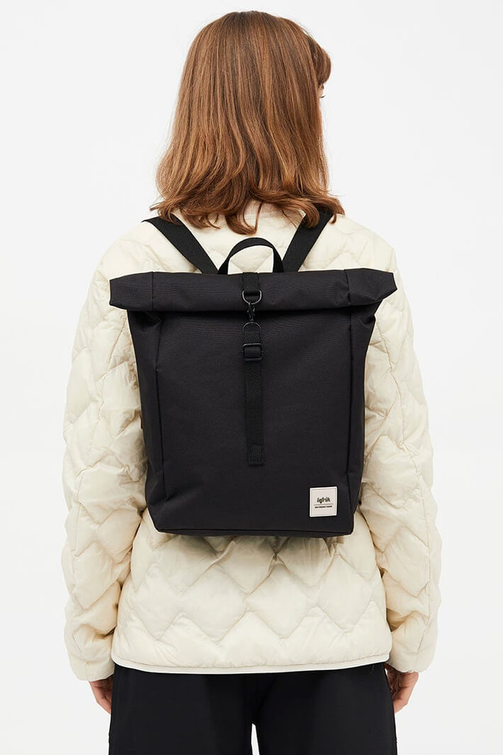 Lefrik Roll Mini Black Backpack Bag - Shirley Allum Boutique