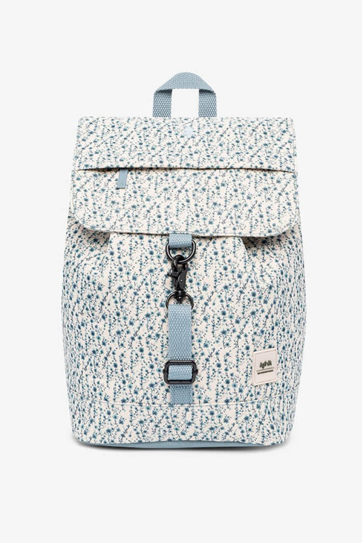 Lefrik Scout Mini Blue Printed Flowers Backpack Bag - Shirley Allum Boutique
