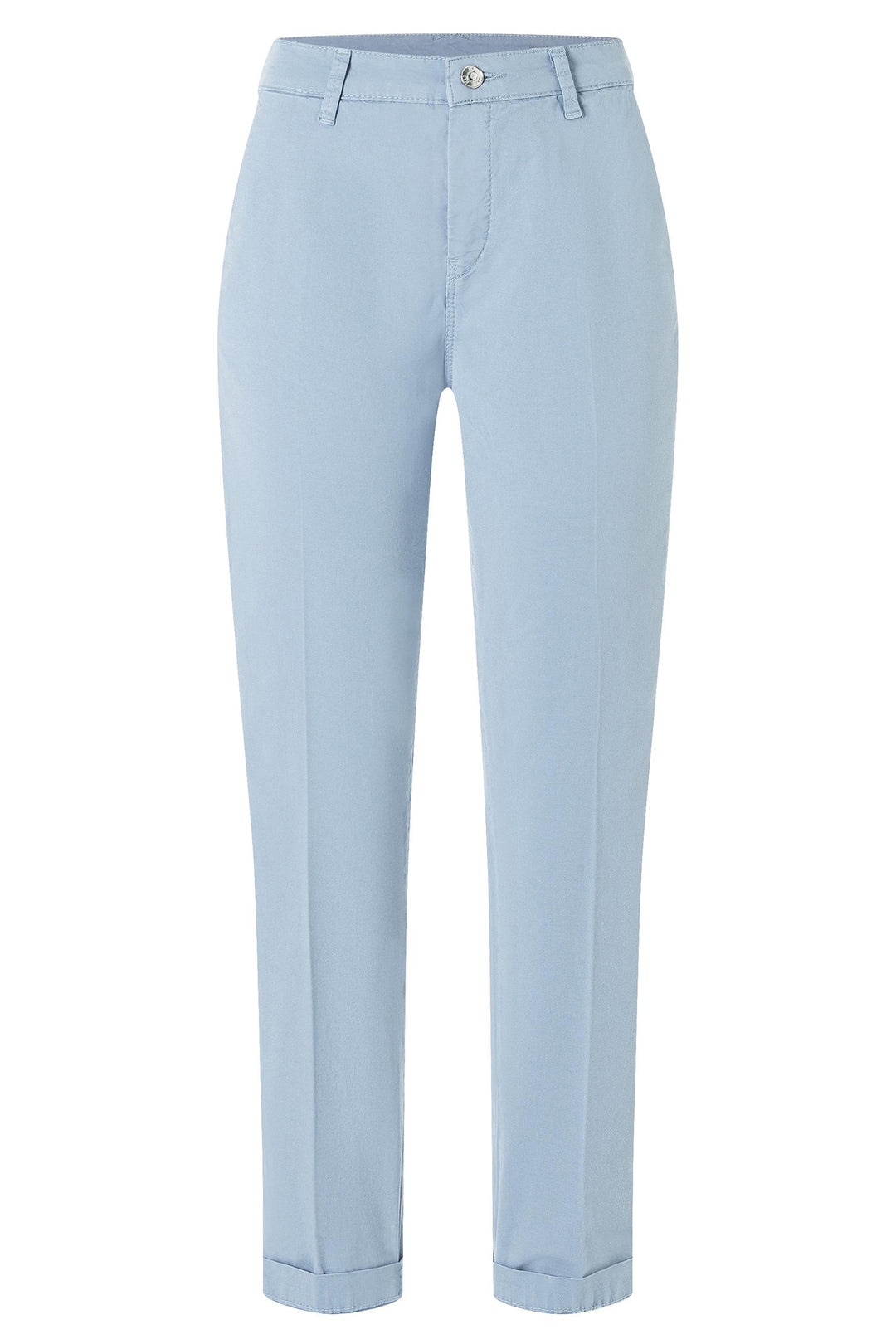 Mac 3075-00-0434 Cashmere Blue Turn-Up Chino Trousers 120R