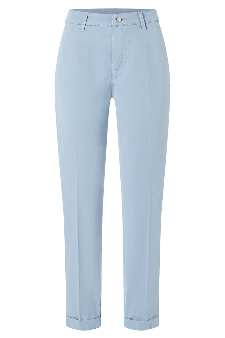 Mac 3075-00-0434 Cashmere Blue Turn-Up Chino Trousers 120R