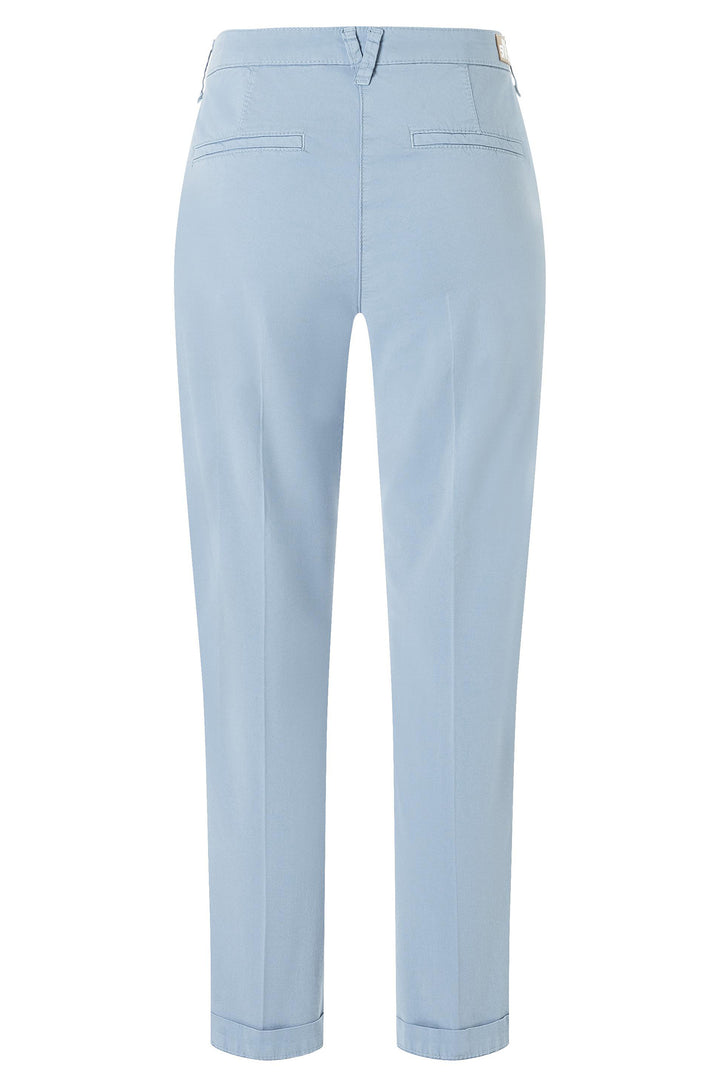 Mac 3075-00-0434 Cashmere Blue Turn-Up Chino Trousers 120R