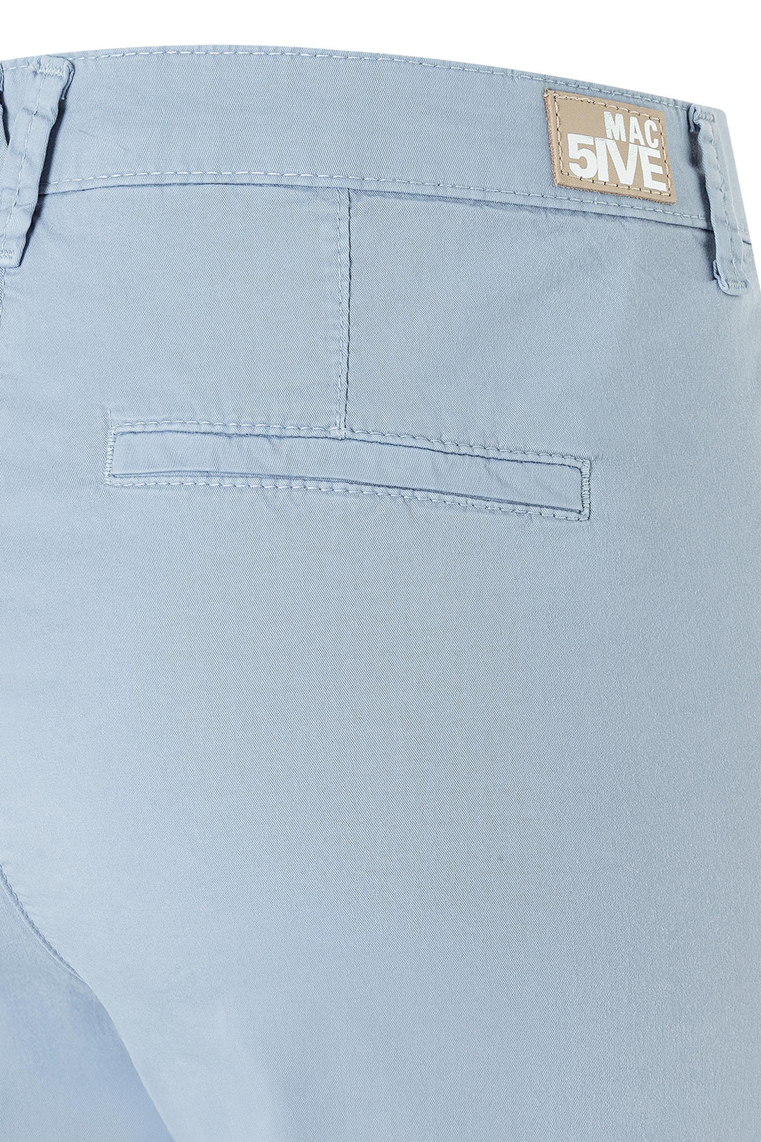 Mac 3075-00-0434 Cashmere Blue Turn-Up Chino Trousers 120R