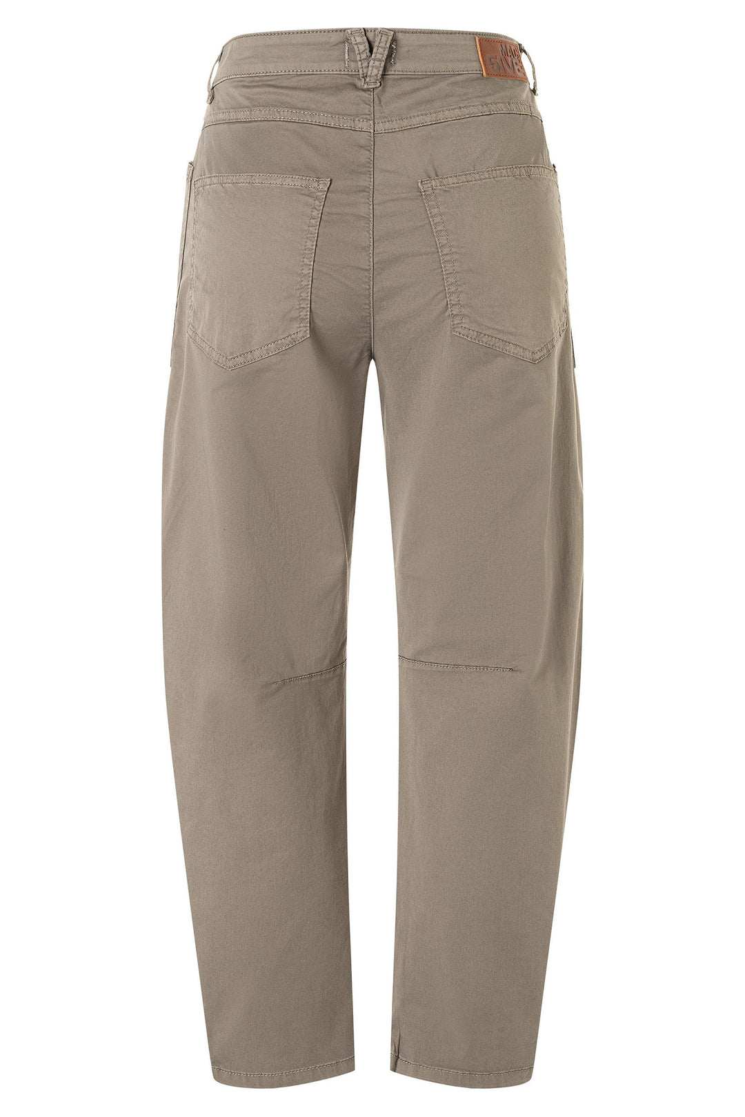 Mac 3112-00-0434 Mat Green Antique Baggy Barrel Trousers 662A