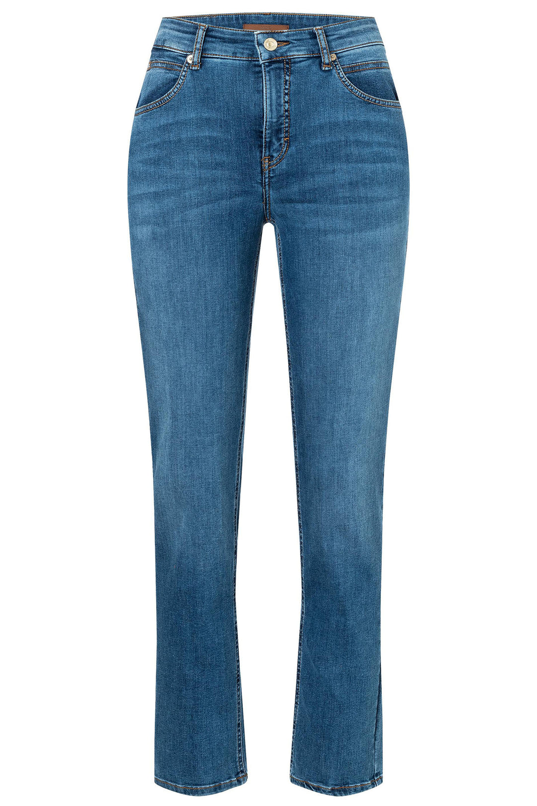 Mac 5024-90-0387 D516 Medium Blue Authentic Used Stretch Denim Jeans - Shirley Allum Boutique