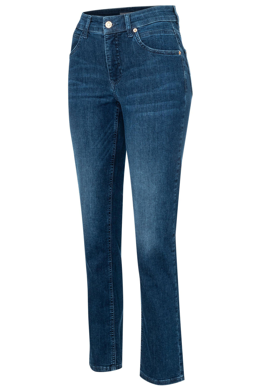 Mac 5024-90-0387 D533 Melanie Basic Indigo Authentic Stretch Denim Jeans - Shirley Allum Boutique