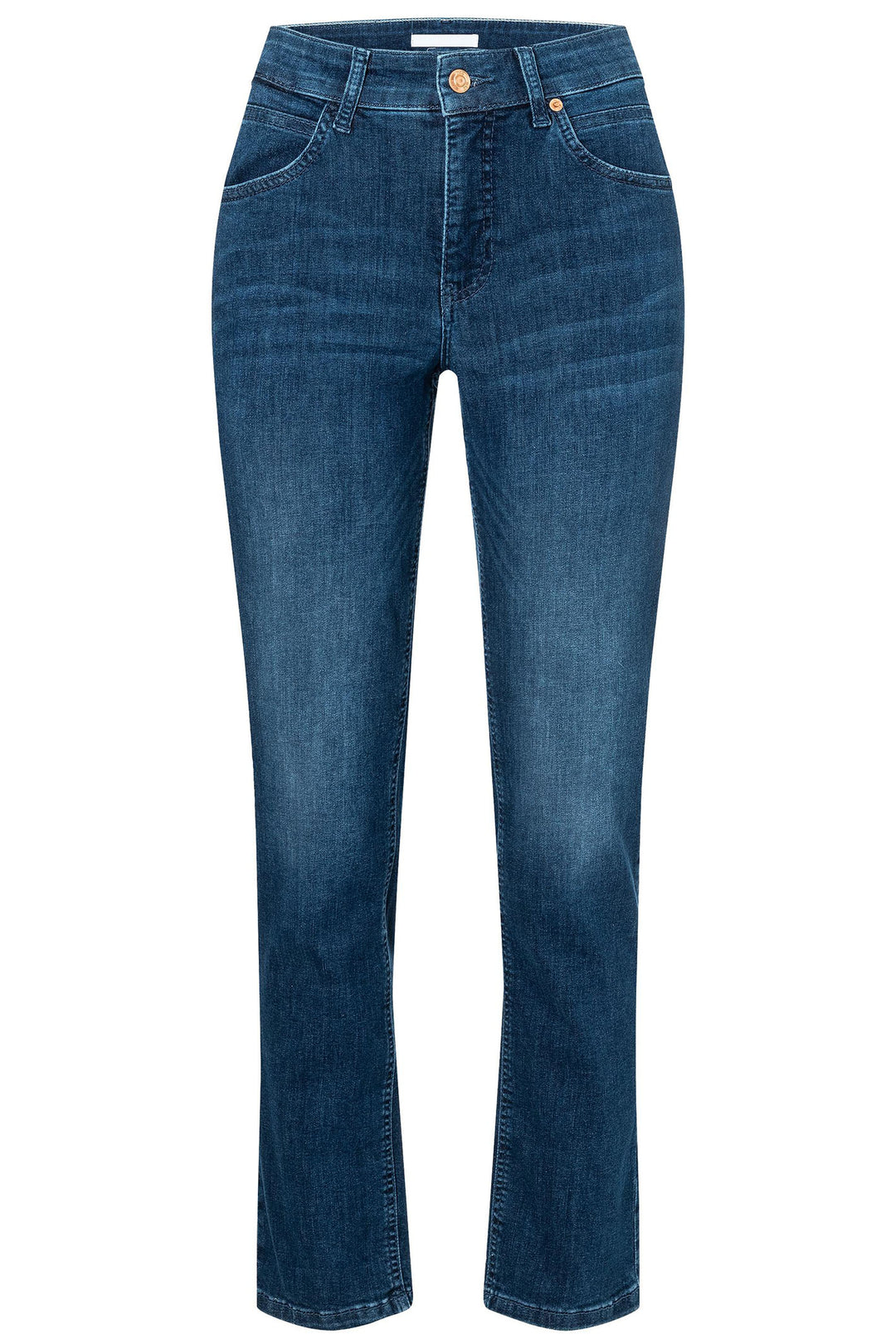 Mac 5024-90-0387 D533 Melanie Basic Indigo Authentic Stretch Denim Jeans - Shirley Allum Boutique