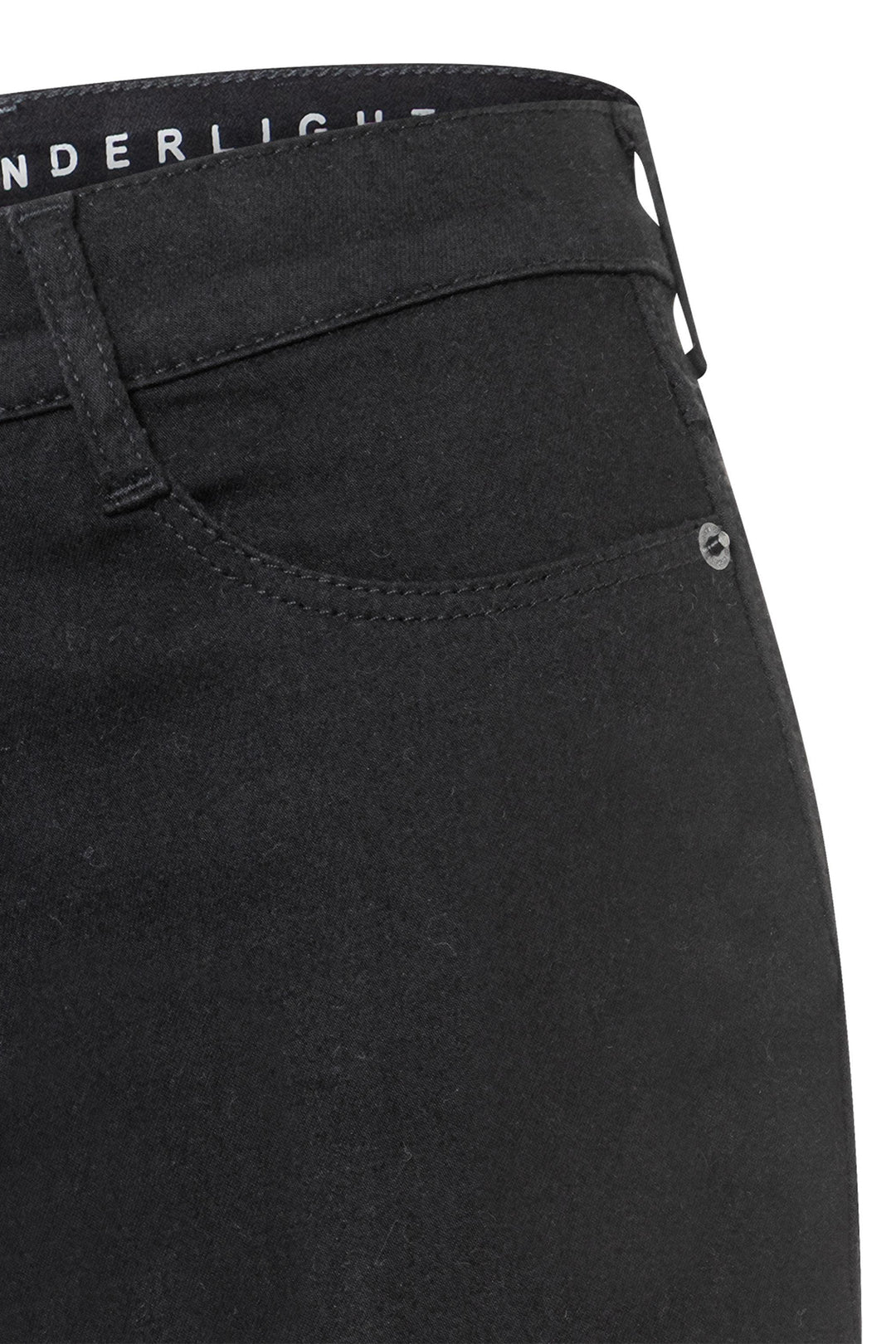 Mac 5441-90-0351 Black Dream Wonder Light Denim Wide Jeans D999
