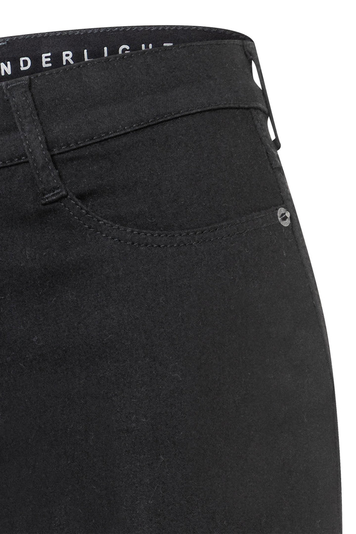 Mac 5441-90-0351 Black Dream Wonder Light Denim Wide Jeans D999