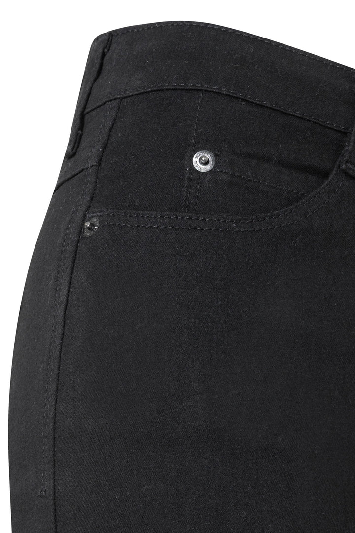 Mac 5441-90-0351 Black Dream Wonder Light Denim Wide Jeans D999