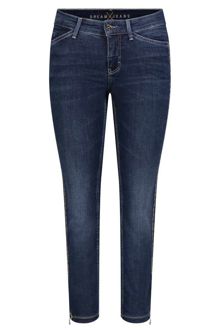 Mac 5471-90-0355L Dark Used Dream Chic Denim Jeans D853
