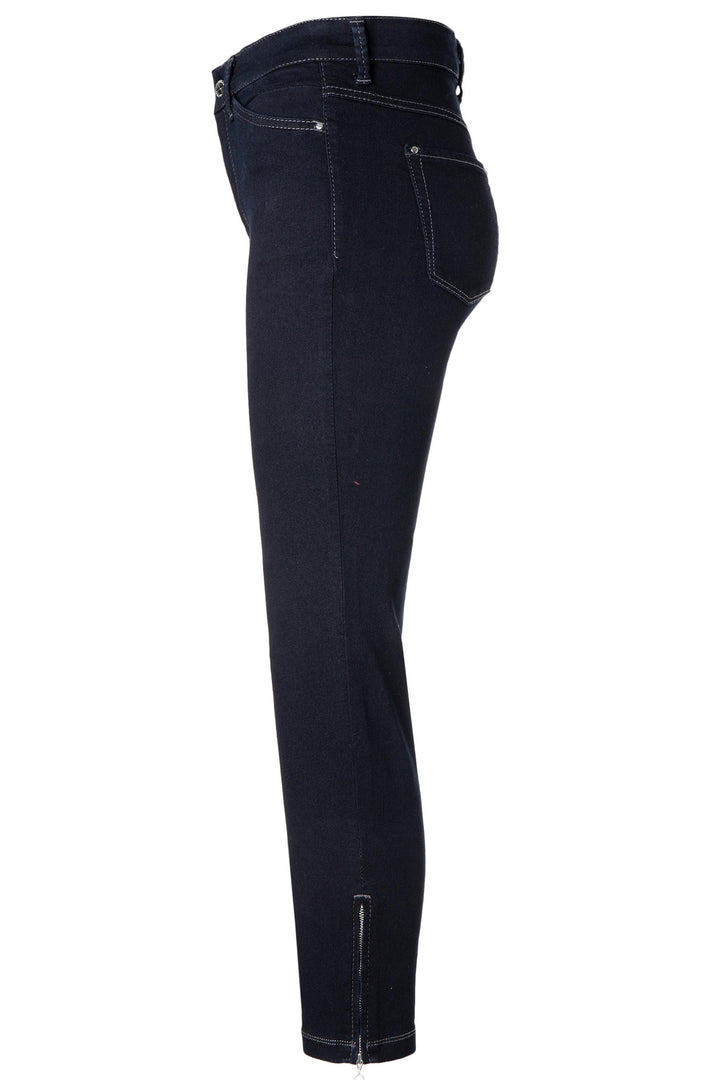 Black jeans on a white background