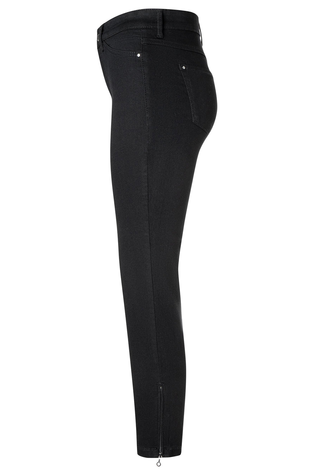 Black pants on a white background