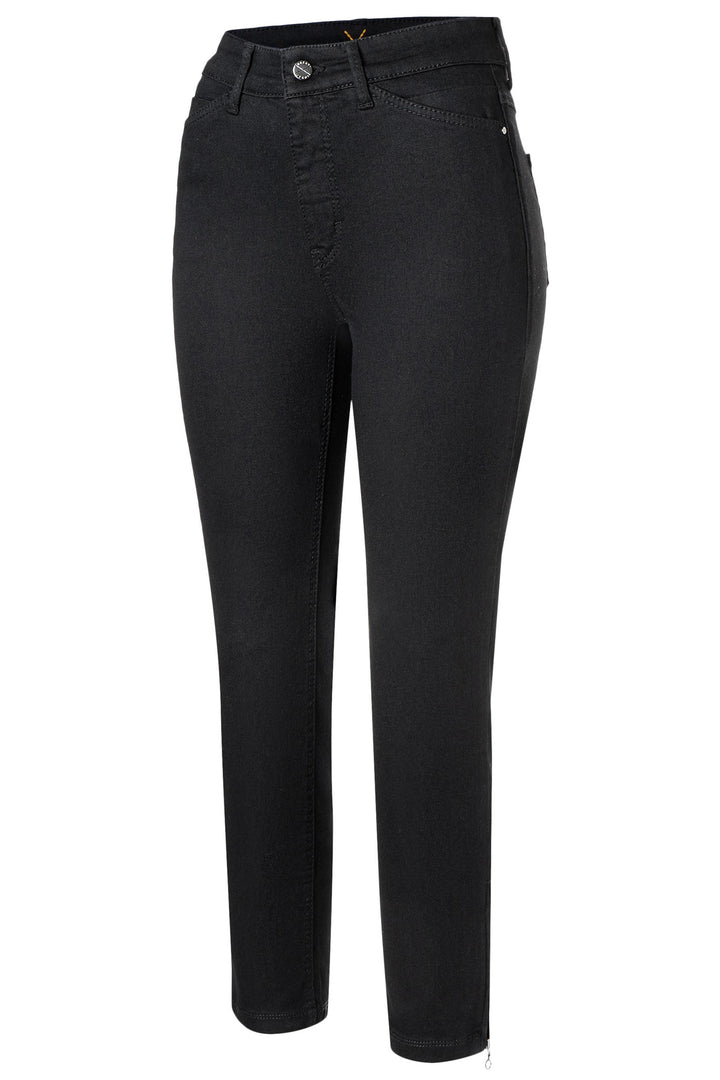 Black jeans on a white background